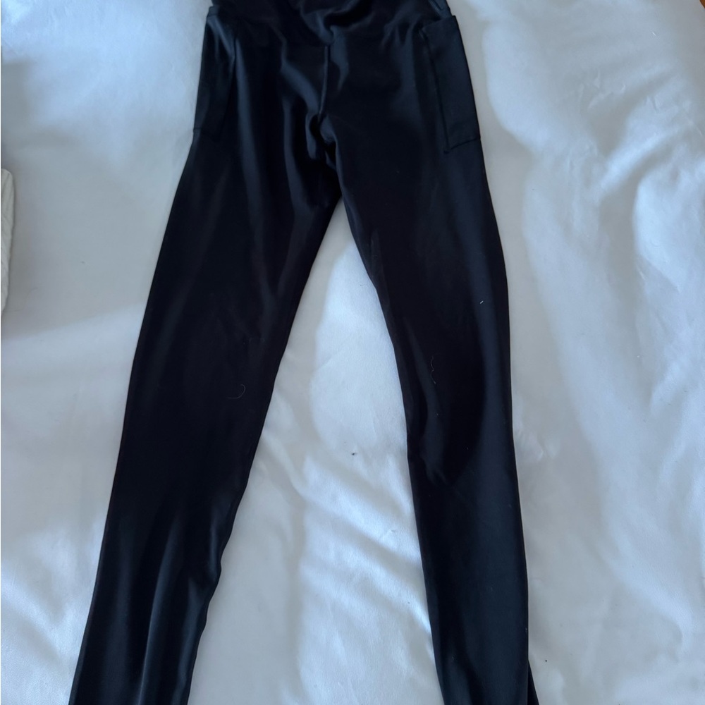Victoria's Secret Black Leggings Full-Length Slim Fit